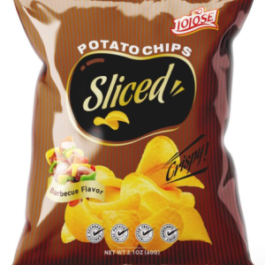 SLICED POTATO CHIPS 165g BAG