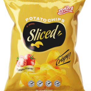 SLICED POTATO CHIPS 165g BAG