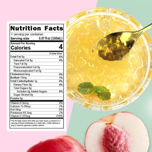 Healthy Food Supplier Konjac Jelly Halal Konnyaku Collagen Peptide