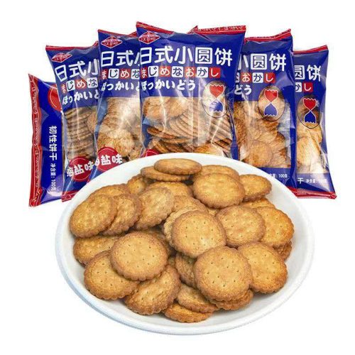 100g Milk Salt Flavored Round Cracker