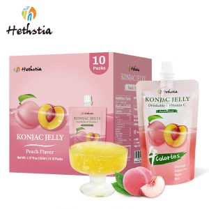 Healthy Food Supplier Konjac Jelly Halal Konnyaku Collagen Peptide