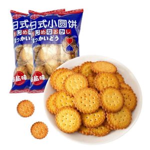 Had01c1141c60483399ad2fe77e1eb911i 100g Milk Salt Flavored Round Cracker