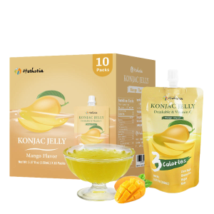 Healthy Food Supplier Konjac Jelly Halal Konnyaku Collagen Peptide