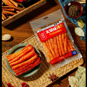 102g Vegan Wheat Flour Spicy Stick Hot Pot Flavor Chili Food