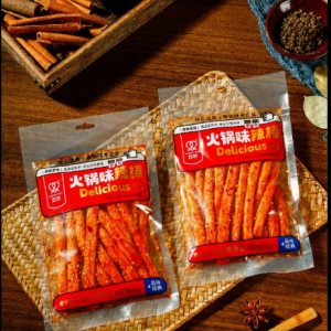 102g Vegan Wheat Flour Spicy Stick Hot Pot Flavor Chili Food