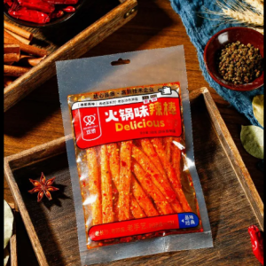 102g Vegan Wheat Flour Spicy Stick Hot Pot Flavor Chili Food