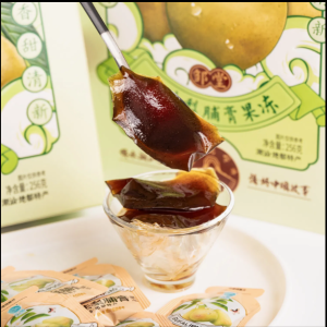 Sweets Konjac Jelly Slice 16g Pear Flavor Jelly in Bag for Kids