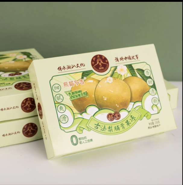 Sweets Konjac Jelly Slice 16g Pear Flavor Jelly in Bag for Kids