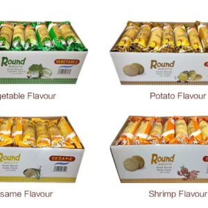 26g Vegetables Flavor Salty Biscuit Cracker